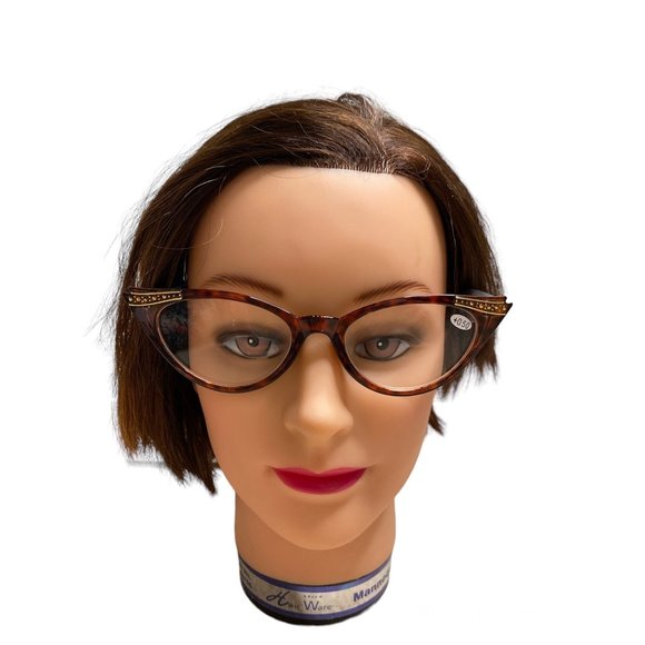 Unbranded Accessories - Reading Glasses Vintage Cat Eye Tortoise Shell